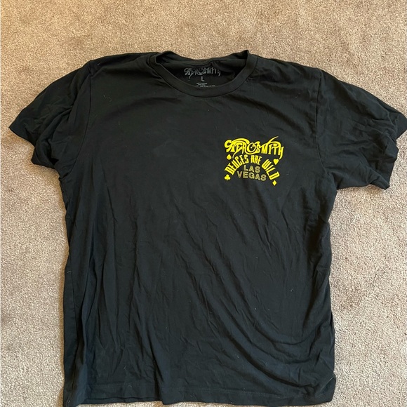Spyder Other - Aerosmith Tour Shirt with Yellow Print original from show